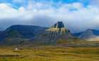 Iceland. Keldudalur and Gjalpardalur in Dyrafjordur during autumn. Art Print